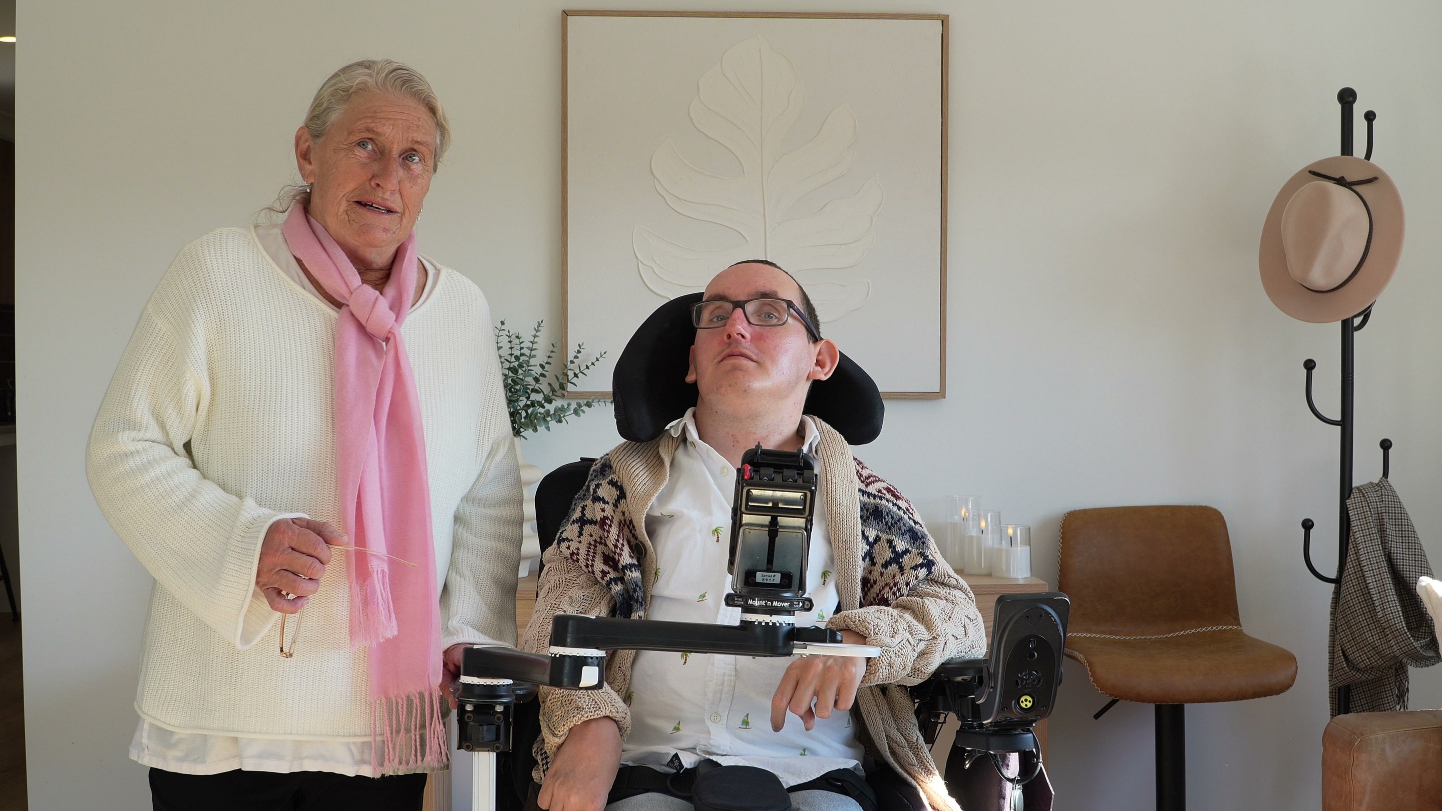 Jack and Fran together in Jack's home